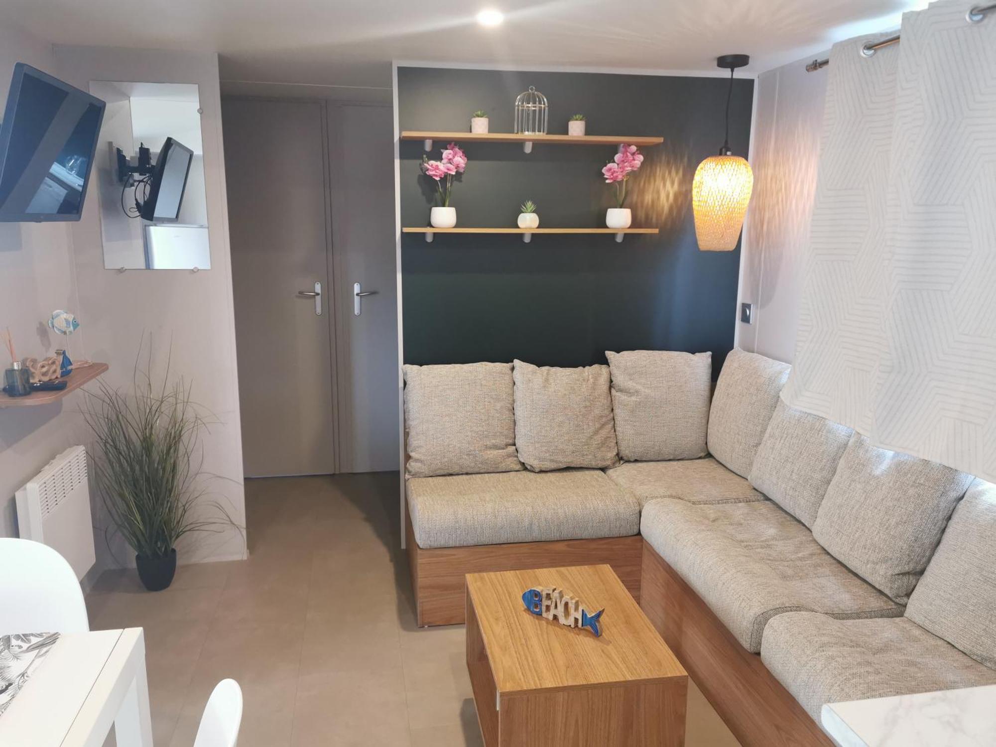 Mobilhome Vue Ocean La Costa Breizha 基伯龙 外观 照片